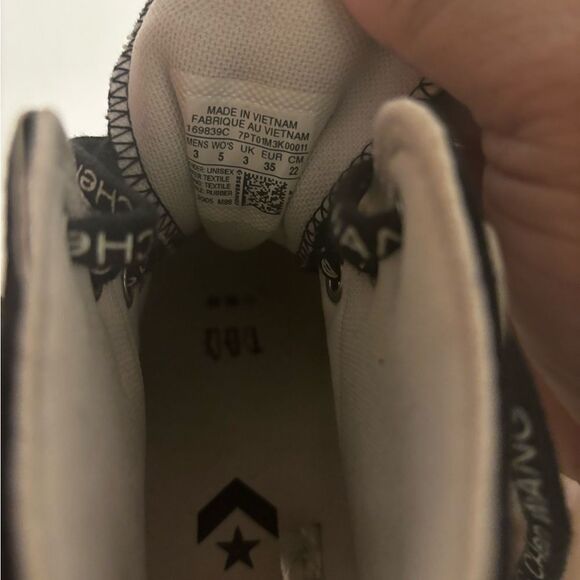 Converse x Feng Chen Wang Chuck 70 sneakers OG 2 in-1 trainers ivory black shoes - Picture 8 of 8